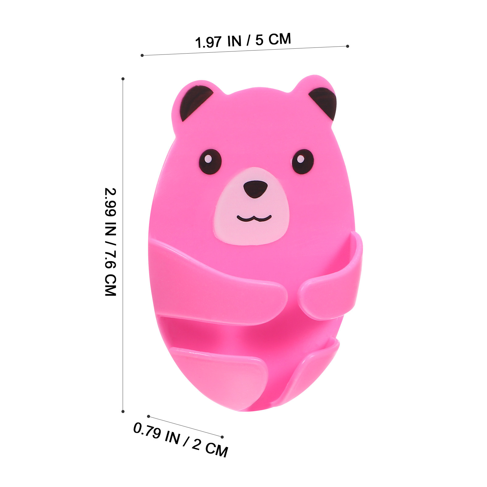 12個入り、かわいいクマの形をした、穴あけ不要の粘着式コード - Car Organizer のレビューと価格