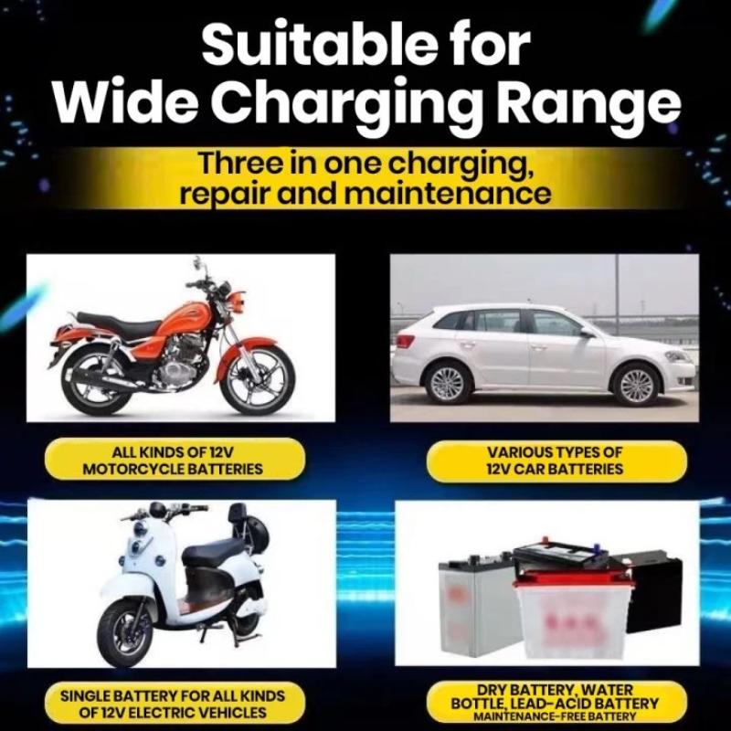 @*Smart 12V ユニバーサルカーバッテリーチャージャ - Car Charger のレビューと価格