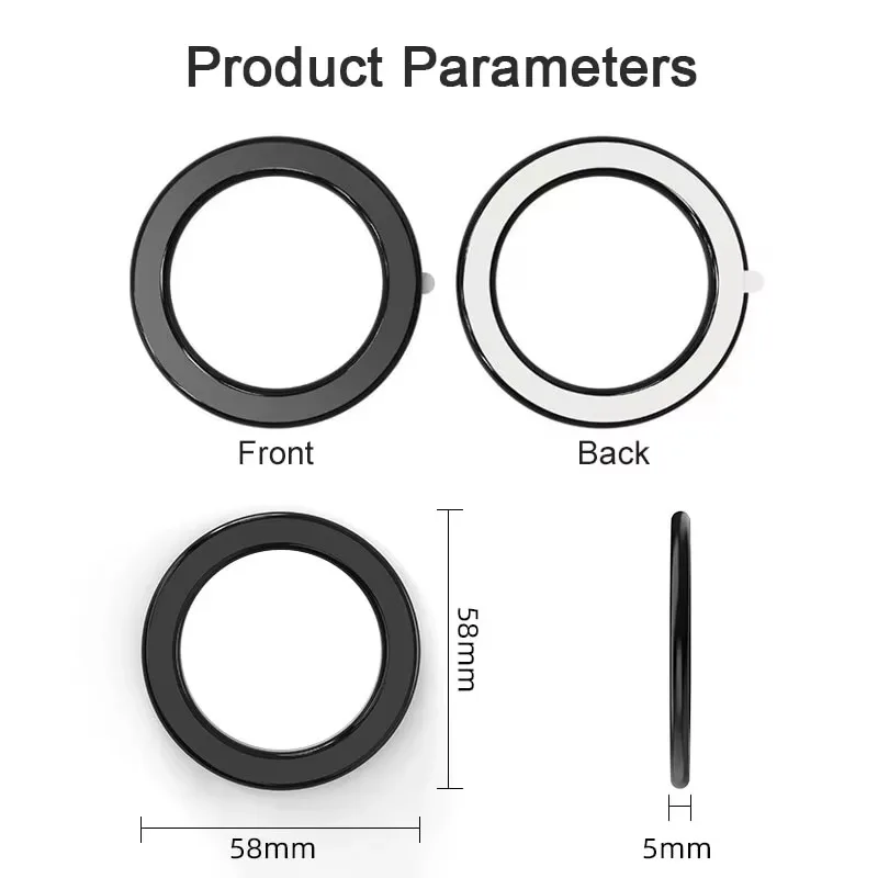MagSafe対応、強力磁石リング式スマートフォンホルダー。 - Car Phone Holder のレビューと価格