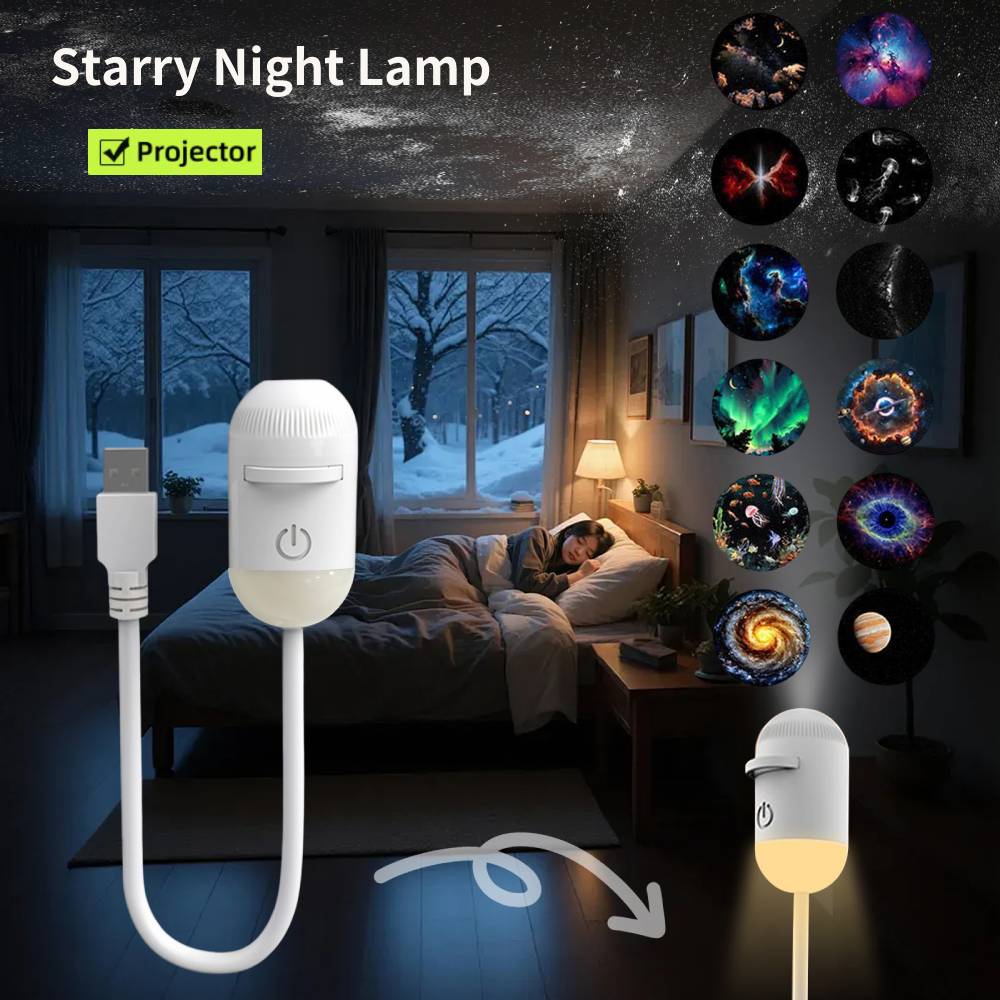 ミニギャラクシースタープロジェクターナイトライト星空雰囲気ラ - Car Led Light のレビューと価格