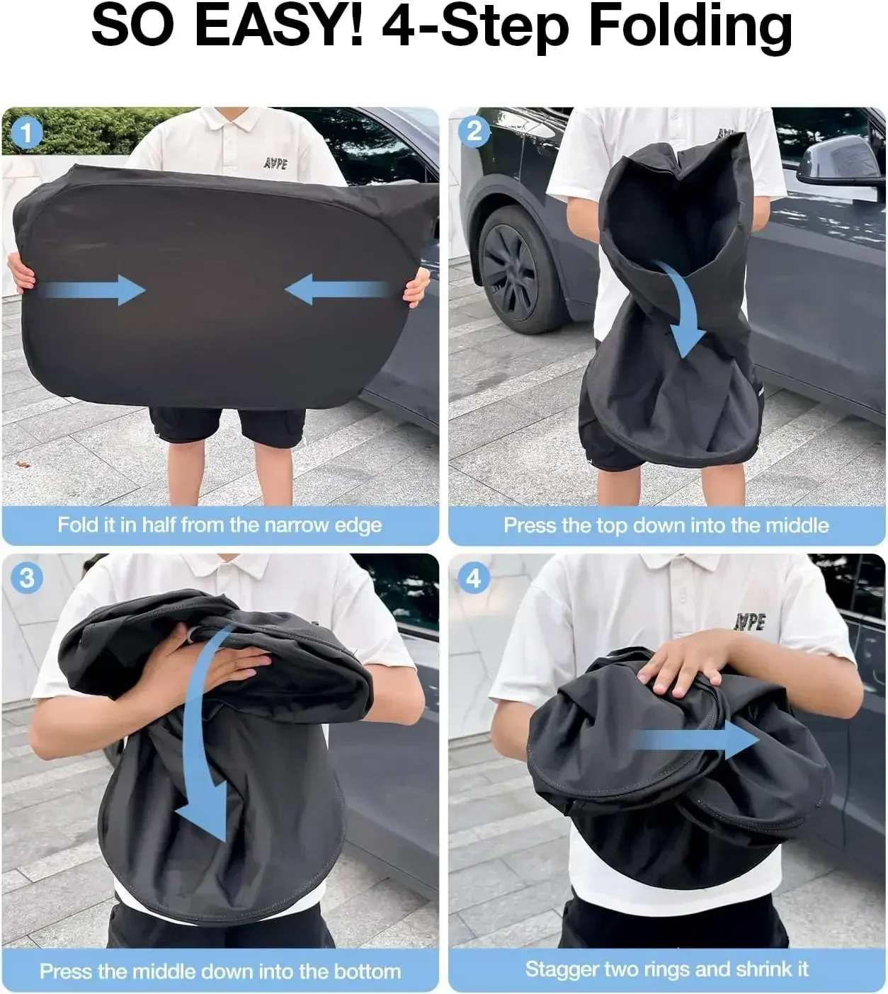 車用サンシェード フロントウィンドシールド チタンシルバー  - Windshield Sun Shade のレビューと価格