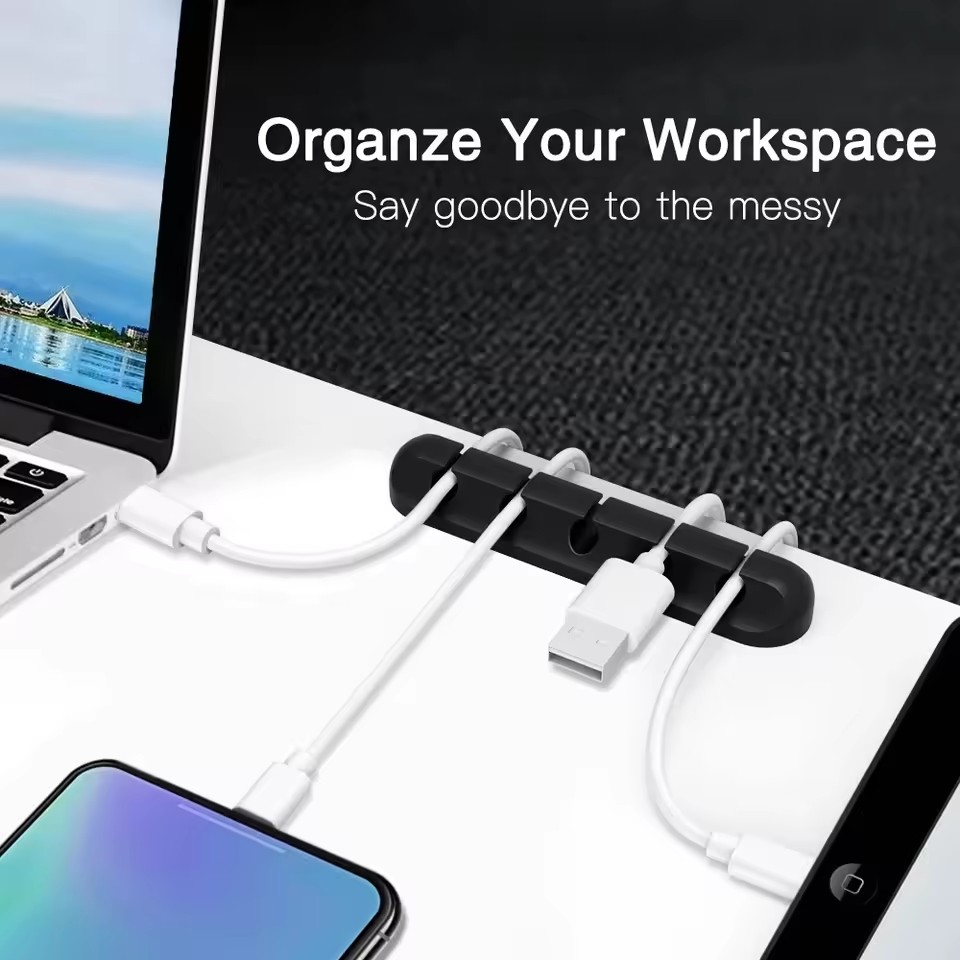 ケーブルコードワイヤーオーガナイザー シリコン製USBケーブ - Car Organizer のレビューと価格